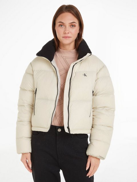 Calvin Klein Jeans Steppjacke "MW DOWN CROPPED PUFFER" günstig online kaufen