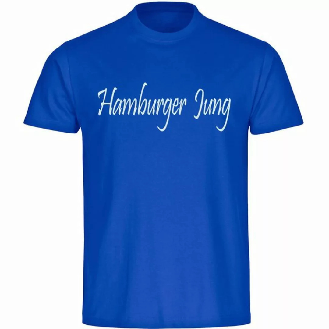 multifanshop T-Shirt Herren Hamburg - Hamburger Jung - Männer günstig online kaufen