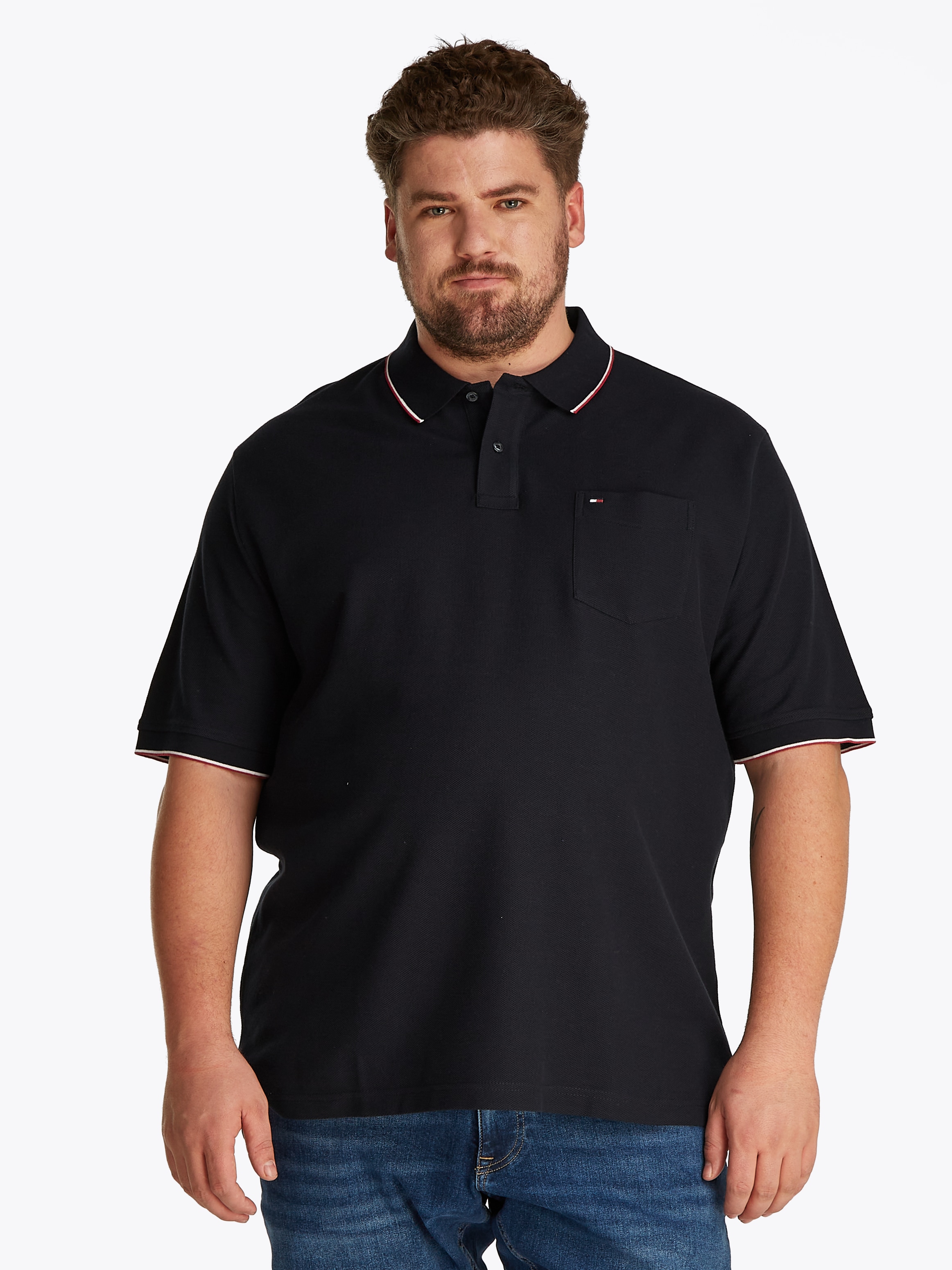 Tommy Hilfiger Big & Tall Poloshirt "BT-POCKET CLASSIC FIT POLO-B", Große G günstig online kaufen