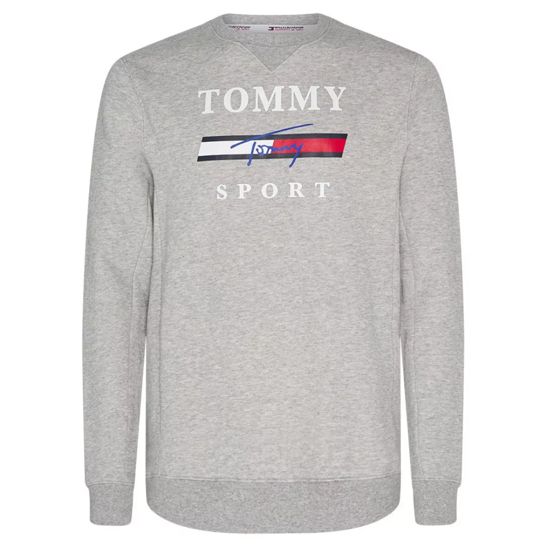 Tommy Hilfiger Sportswear Graphic Crew Sweatshirt L Grey Heather günstig online kaufen