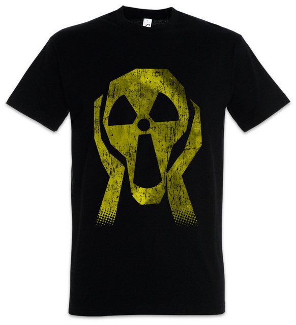 Urban Backwoods Print-Shirt Radioactive Face Herren T-Shirt Radiation Strah günstig online kaufen