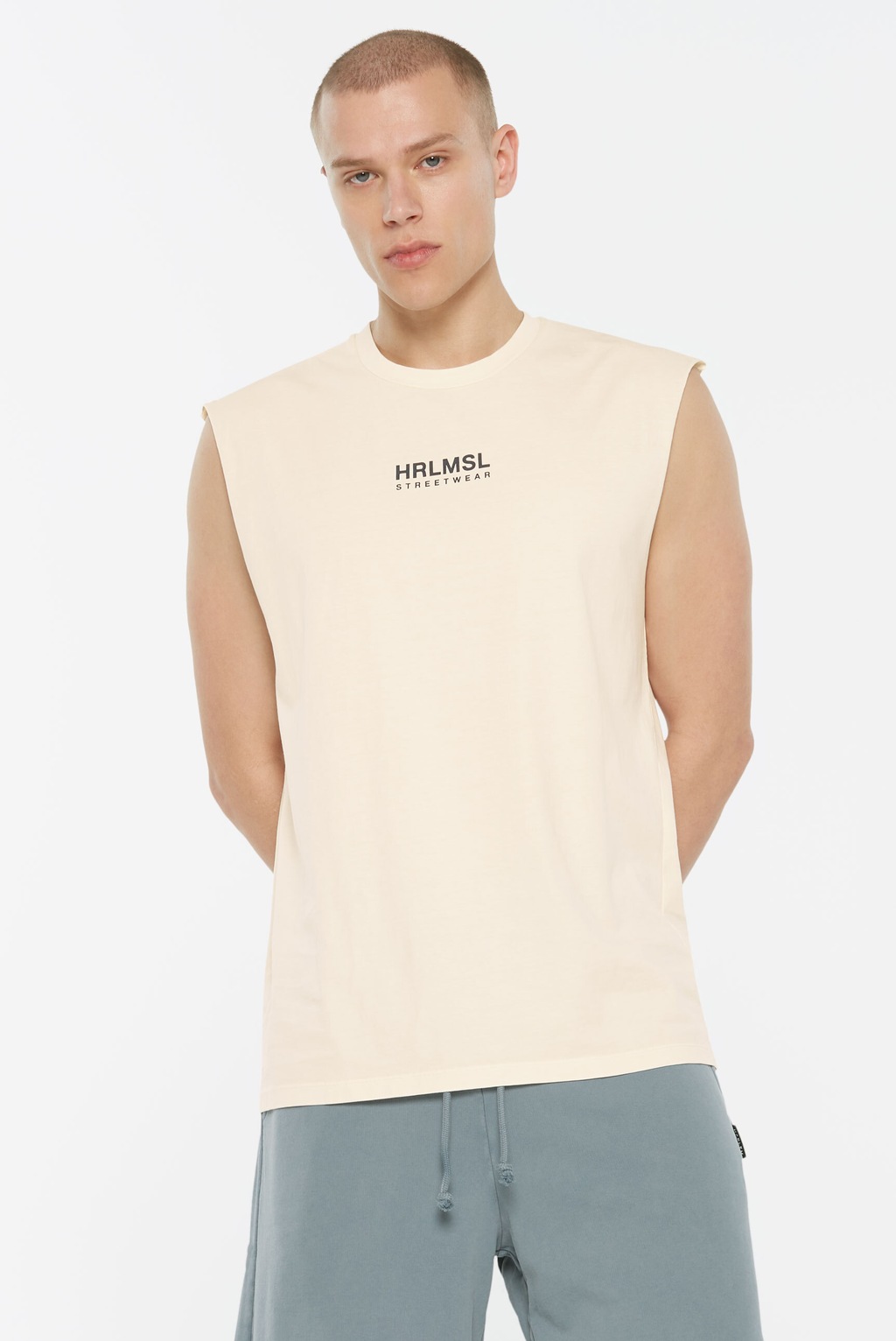 Harlem Soul Muscleshirt, mit offenen Kanten günstig online kaufen