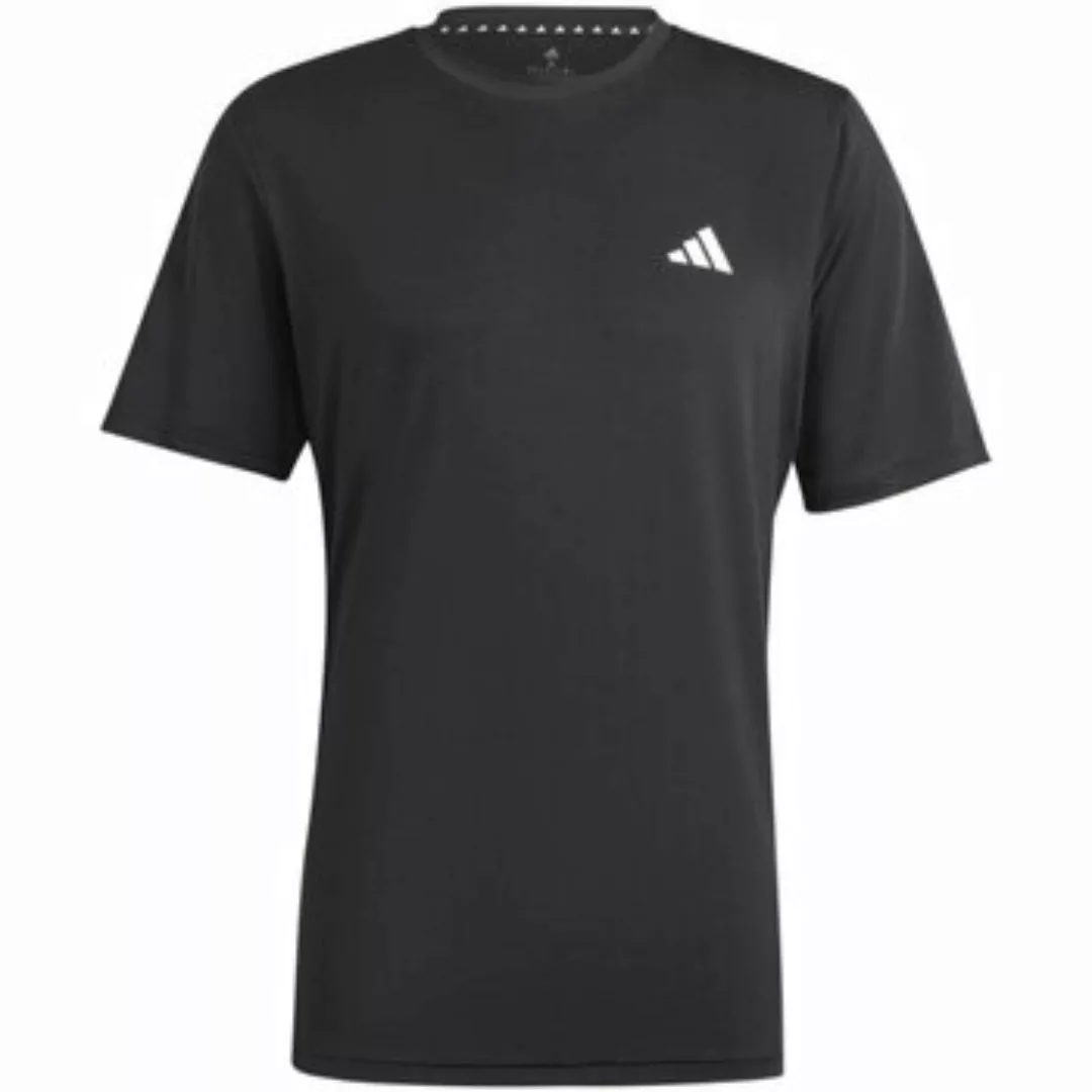 adidas  T-Shirt Sport TR-ES STRETCH T,BLACK/WHITE 1123765 günstig online kaufen