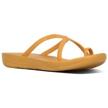 FitFlop  Zehentrenner iQUSION WAVE SLIDES - BAKED YELLOW es günstig online kaufen