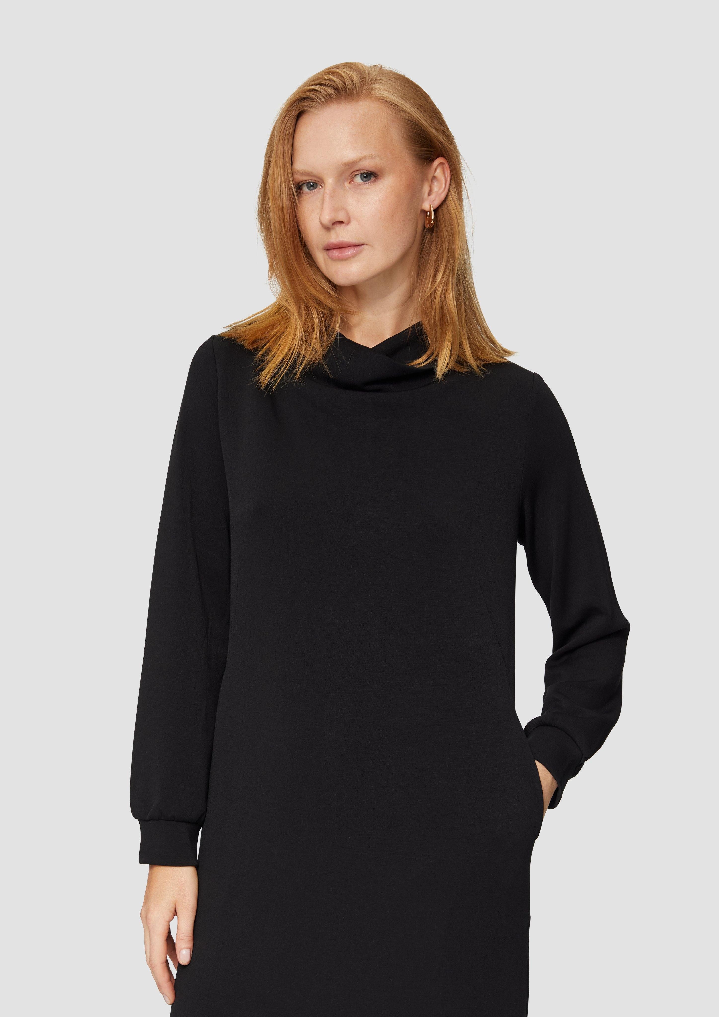 s.Oliver BLACK LABEL Minikleid Sweat-Kleid mit günstig online kaufen