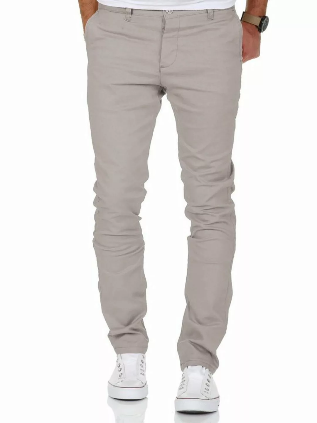 REPUBLIX Chinohose Herren Regular Slim Hose Jeans Chino günstig online kaufen