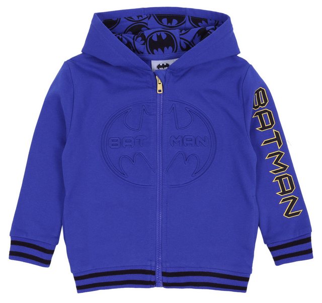 Sarcia.eu Kapuzensweatshirt Blaues Sweatshirt mit Reißverschluss BATMAN DC günstig online kaufen