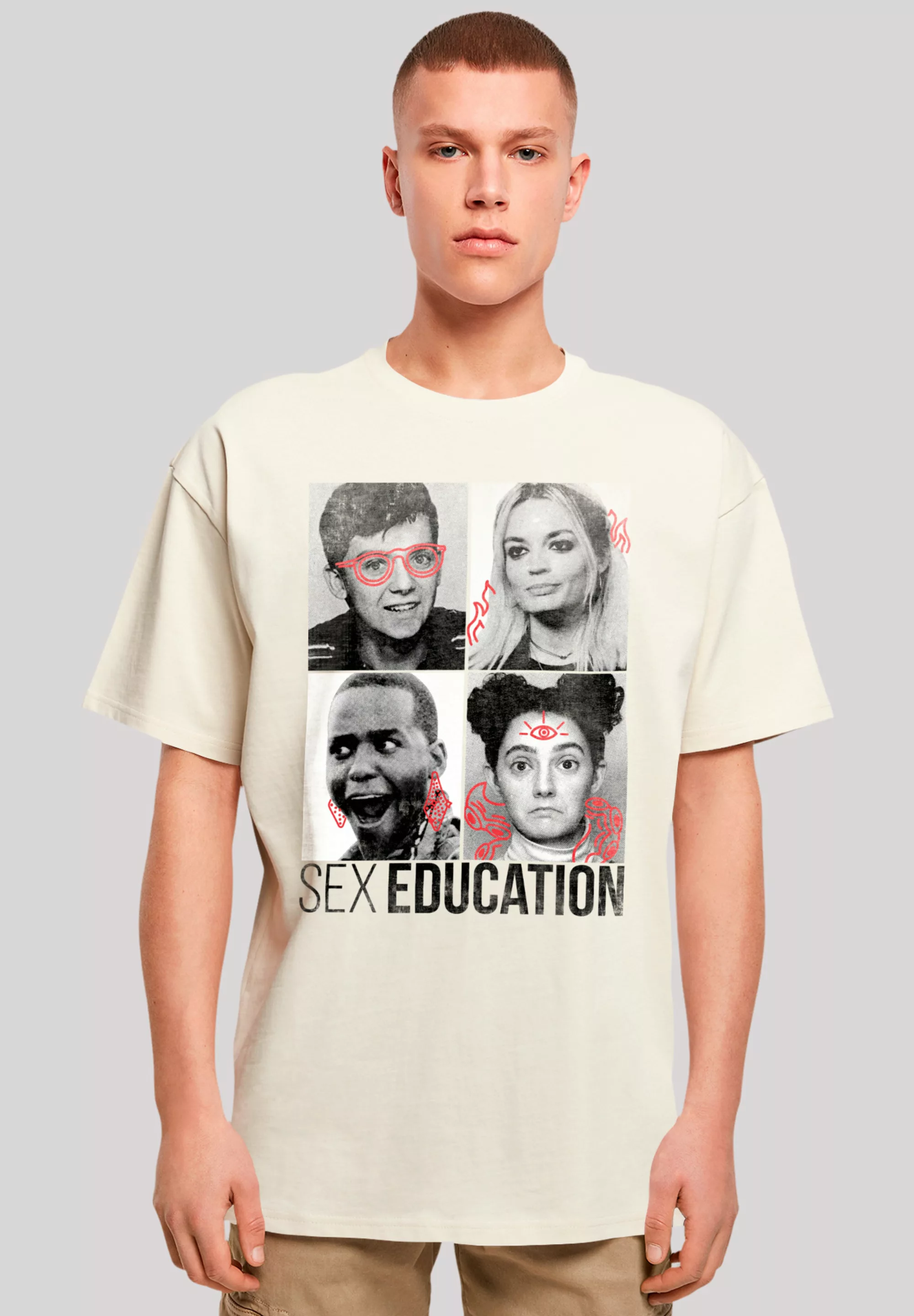 F4NT4STIC T-Shirt "Sex Education Class Photos", Premium Qualität günstig online kaufen