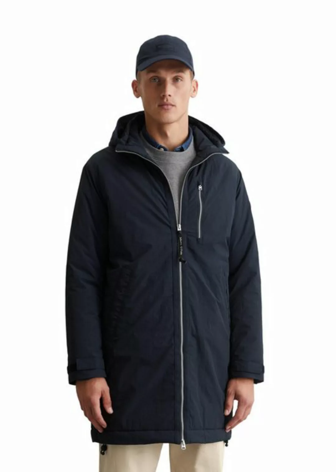 Marc O'Polo Outdoorjacke aus wasserabweisendem, recyceltem Material günstig online kaufen