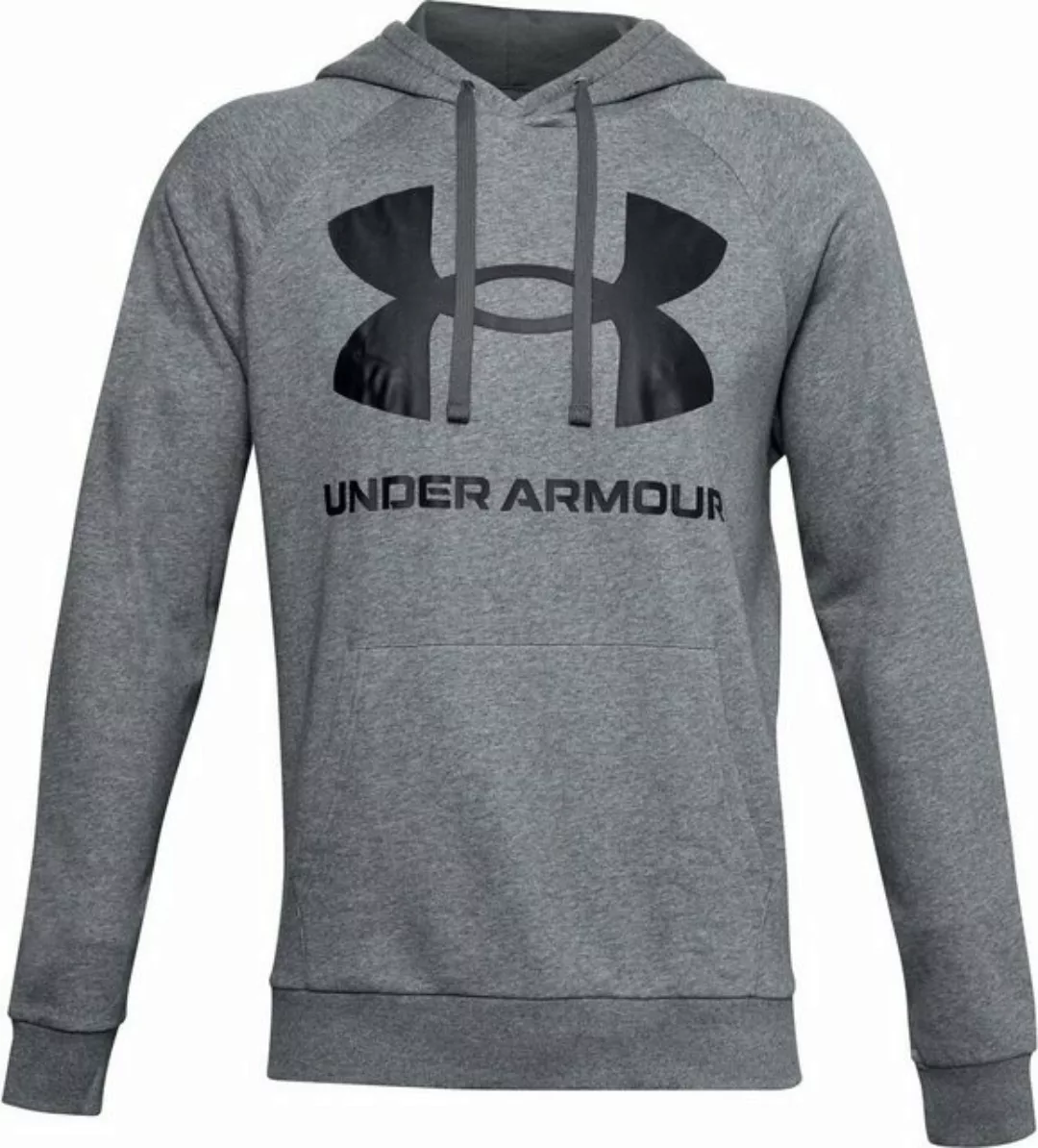Under Armour® Sweatshirt UA RIVAL FLEECE BIG LOGO HD 012 PITCH GRAY LIGHT H günstig online kaufen