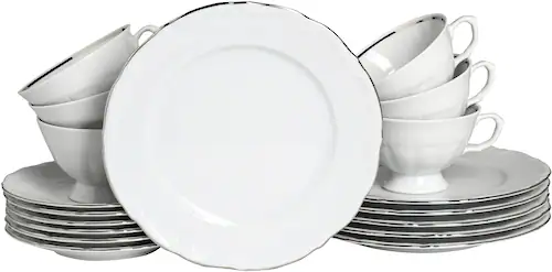 CreaTable Kaffeeservice »Maria Theresia, KaffeeService 18-tlg«, (Set, 18 tl günstig online kaufen