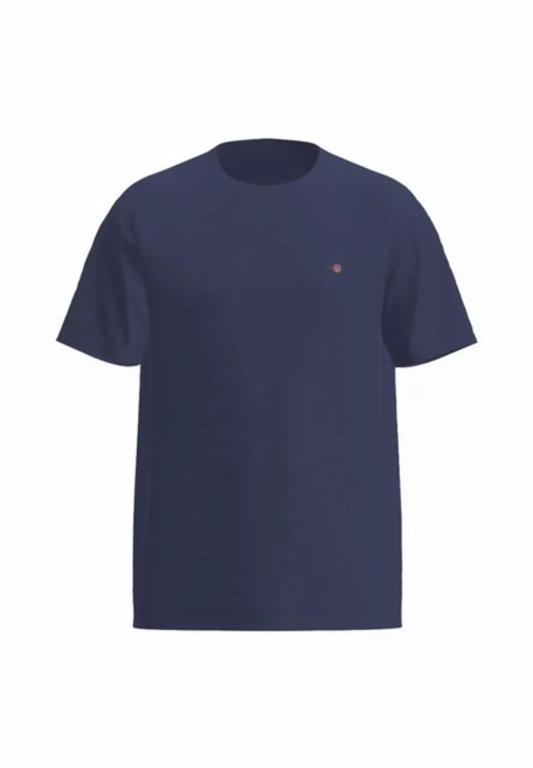 Gant T-Shirt "SLIM SHIELD SS T-SHIRT", mit Logostickerei auf der Brust günstig online kaufen