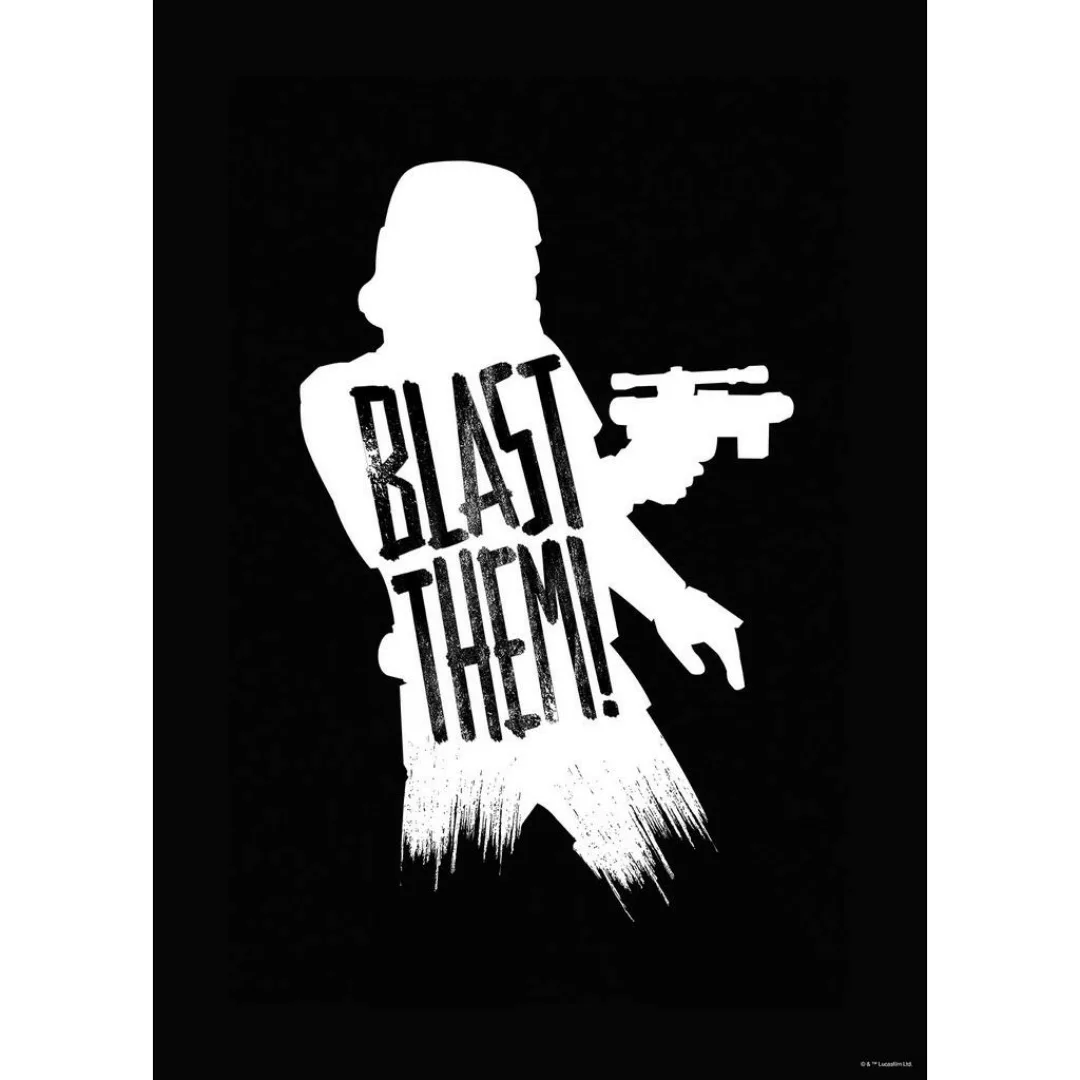 Komar Bild "Star Wars Silhouette Quotes Stormtrooper", Disney, (1 St.), Wan günstig online kaufen