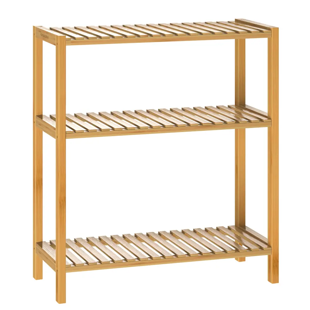 Standregal Badregal Bambus 66x58x26cm günstig online kaufen