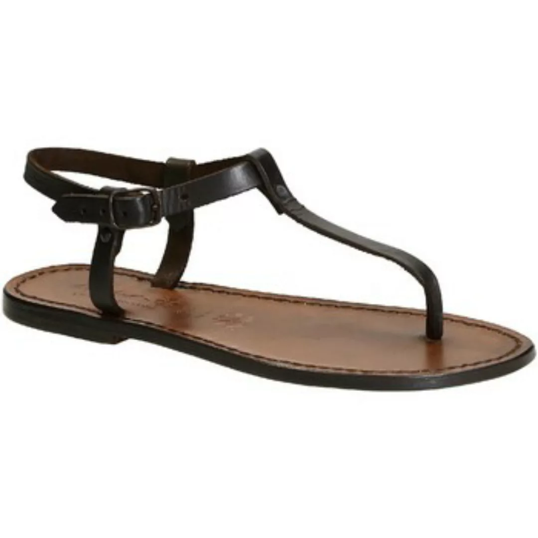 Gianluca - L'artigiano Del Cuoio  Sandalen 532 D MORO CUOIO günstig online kaufen