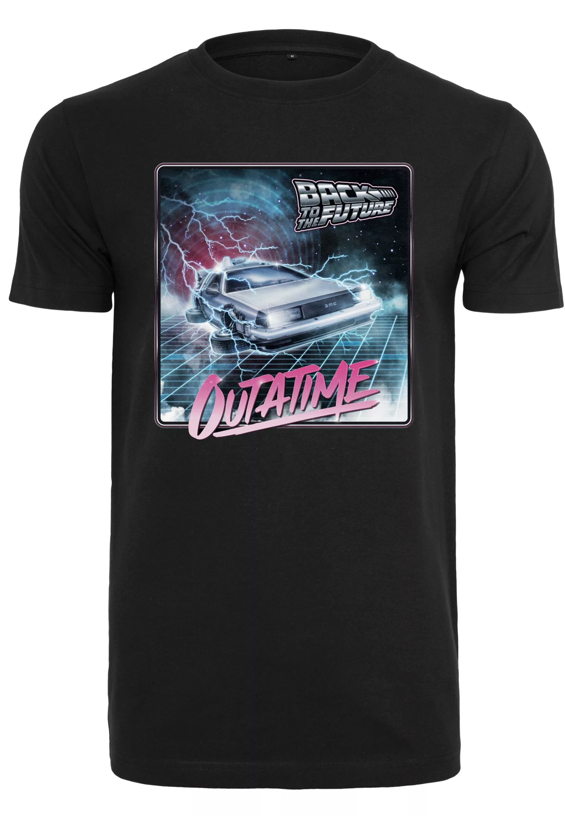 Merchcode T-Shirt "Merchcode Herren Back To The Future Outatime Tee" günstig online kaufen