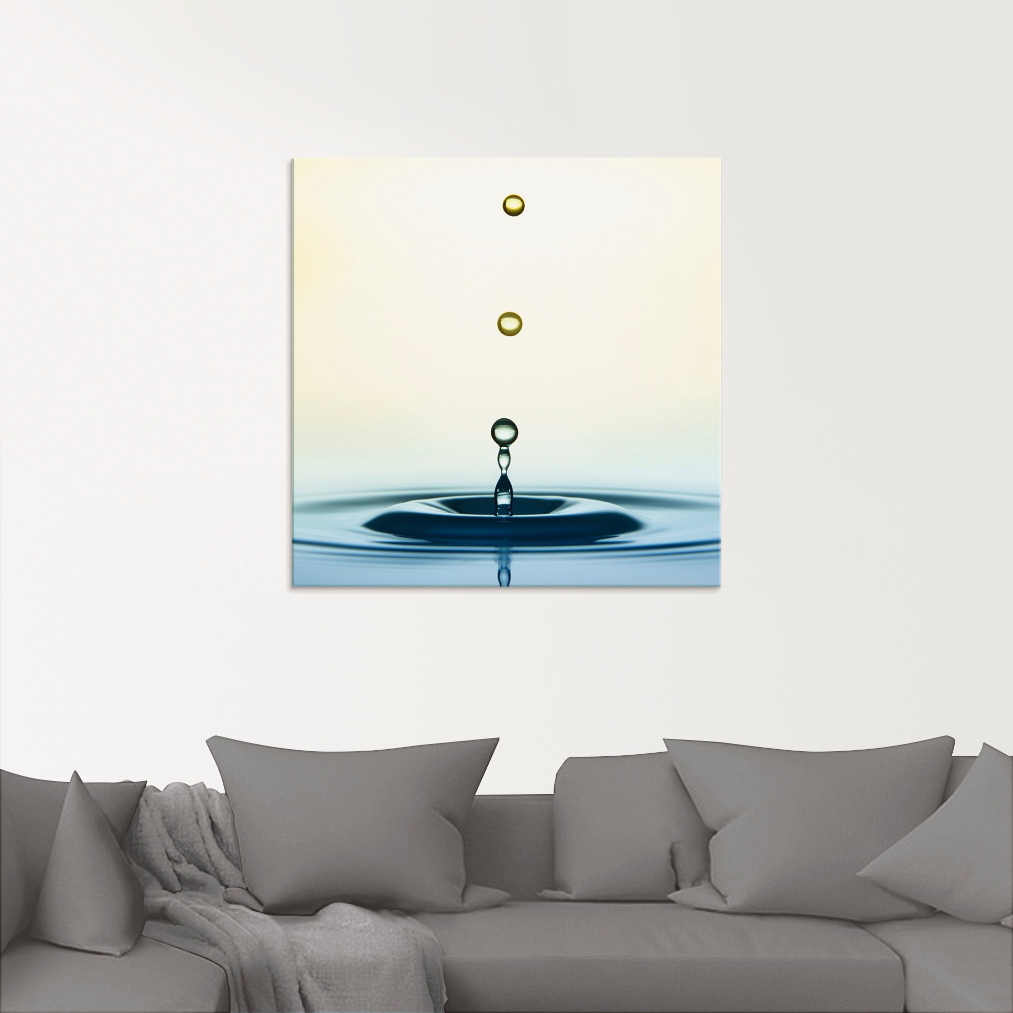 Artland Glasbild "Tropfen", Zen, (1 St.), in verschiedenen Größen günstig online kaufen
