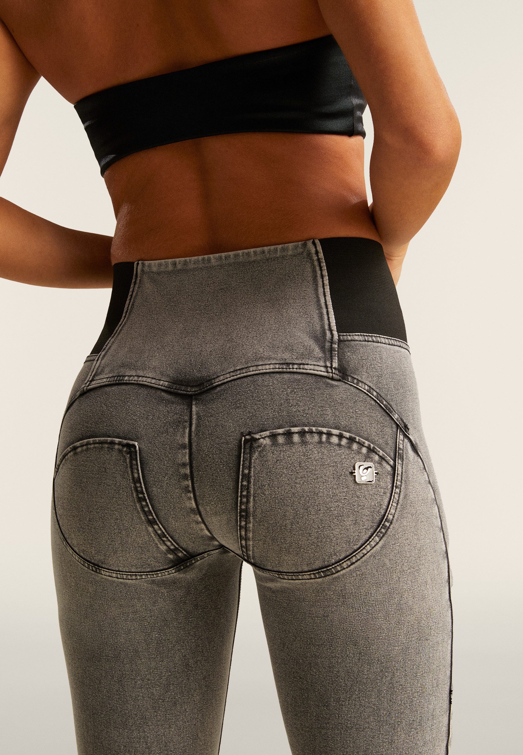 Freddy Highwaist Leggings "WRUP HIGH WAIST SKINNY", mit Reißverschluß - Lif günstig online kaufen