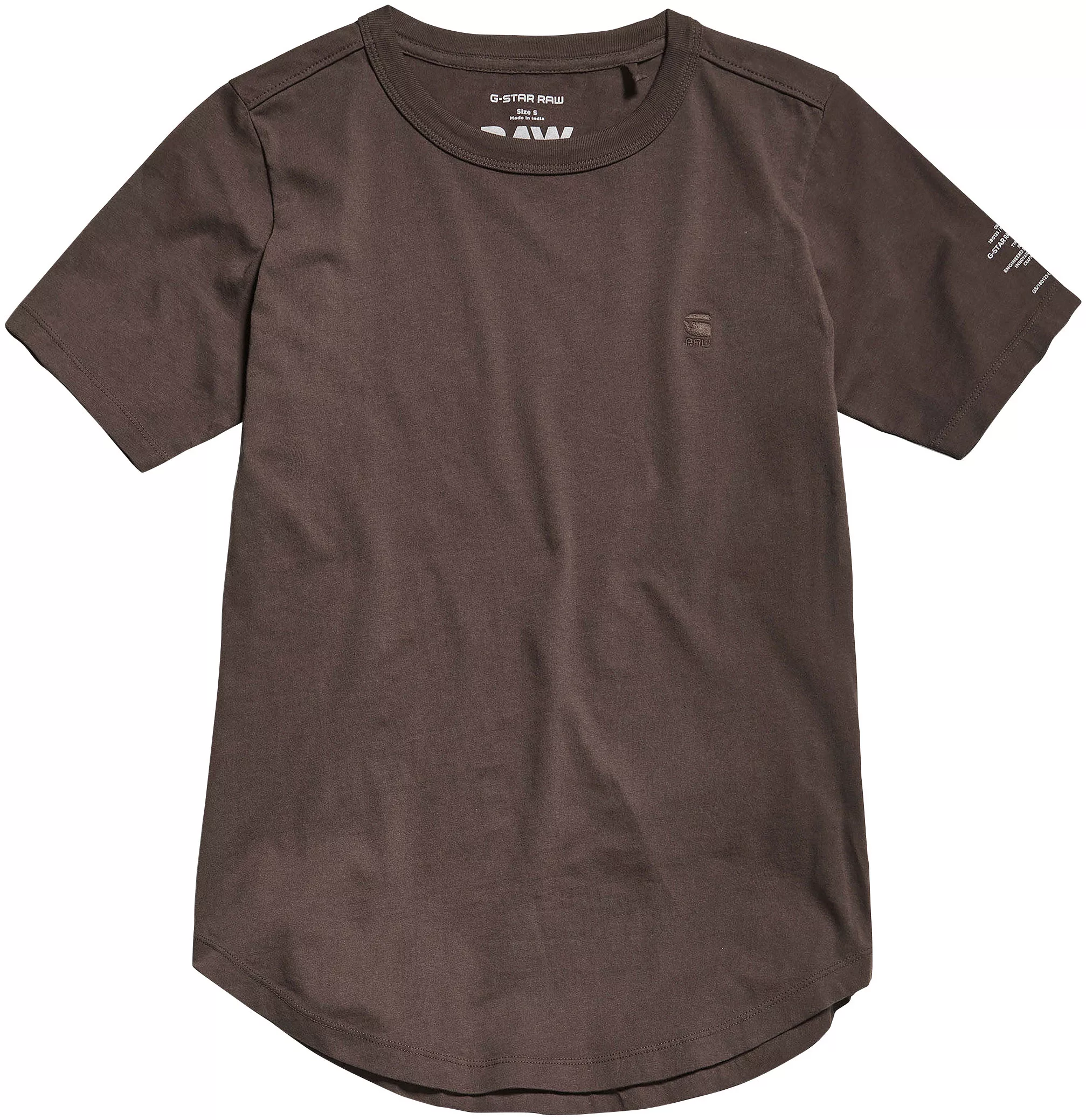 G-Star RAW T-Shirt "T-Shirt Mysid r t optic slim", mit Druck auf dem Ärmel günstig online kaufen