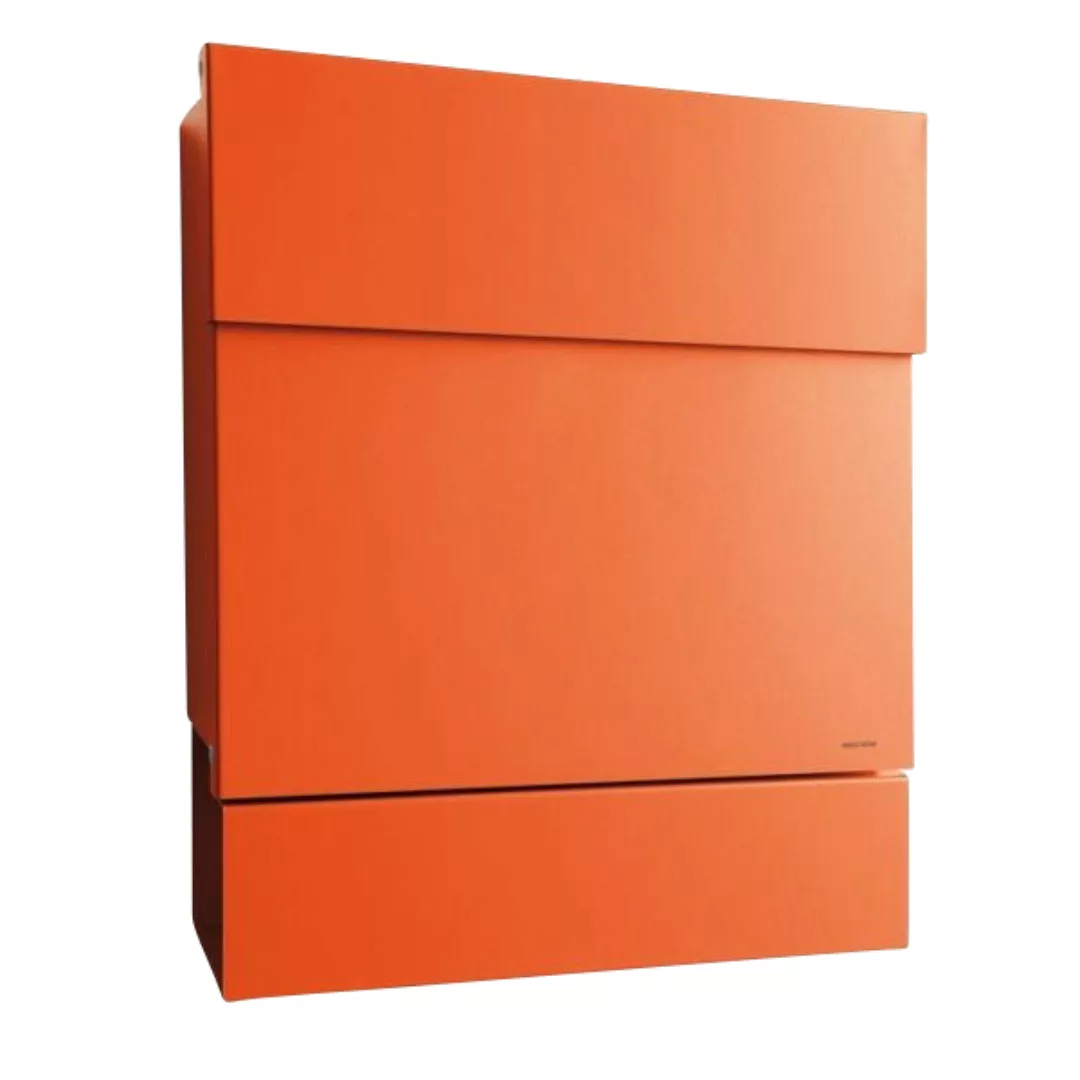 Radius - Letterman 5 Briefkasten - orange/mit Zeitungsfach/BxHxT 40x47,5x11 günstig online kaufen