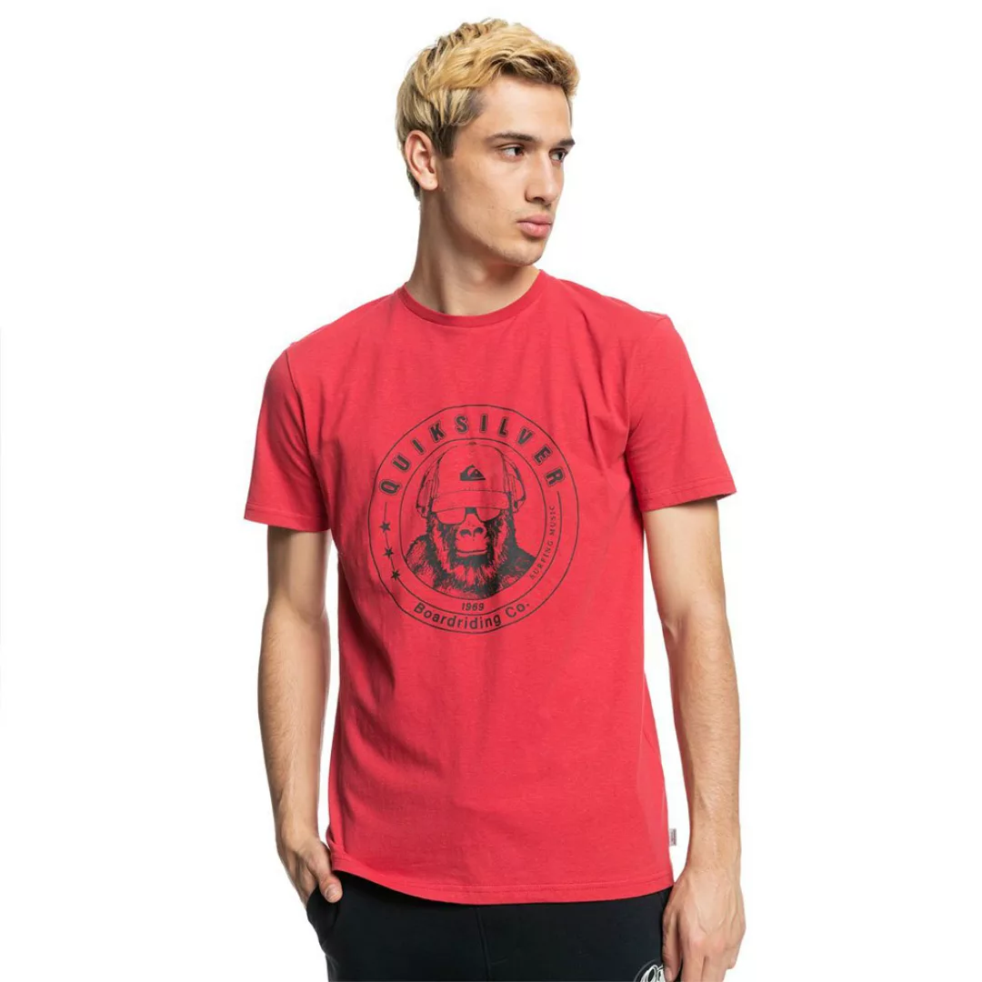 Quiksilver Drumroll Please Kurzärmeliges T-shirt XS American Red günstig online kaufen