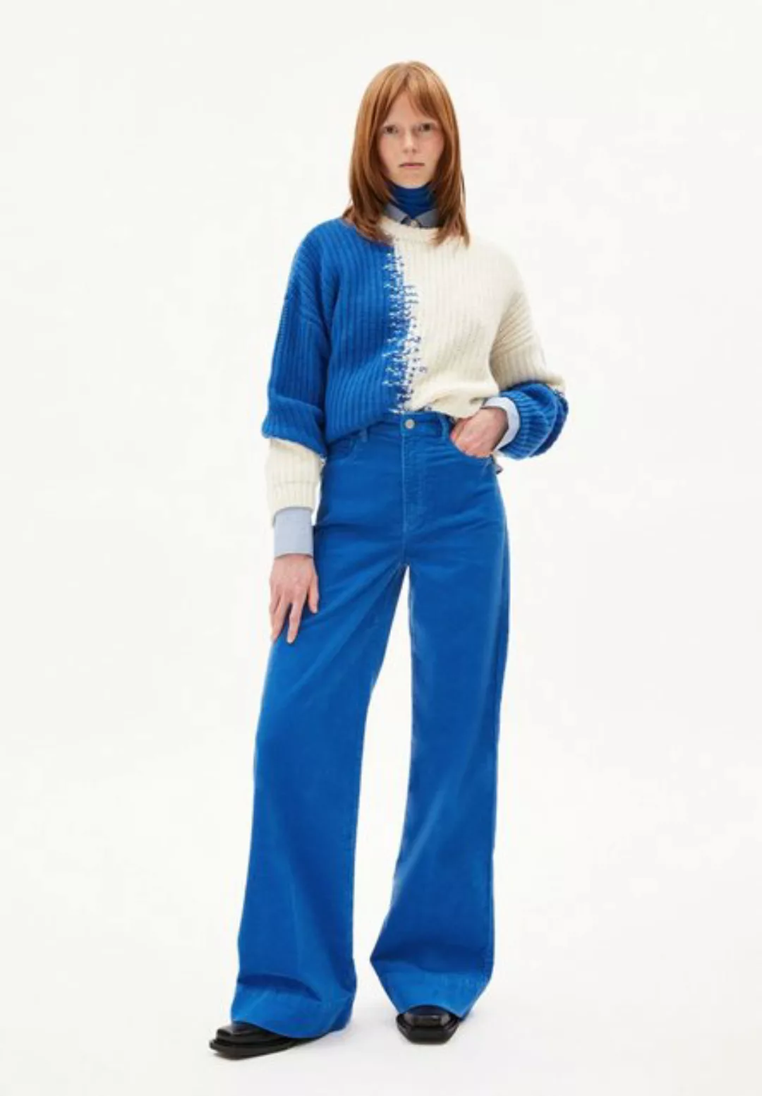 Armedangels Strickpullover MIYAAR Damen Pullover Loose Fit aus Bio-Woll Mix günstig online kaufen