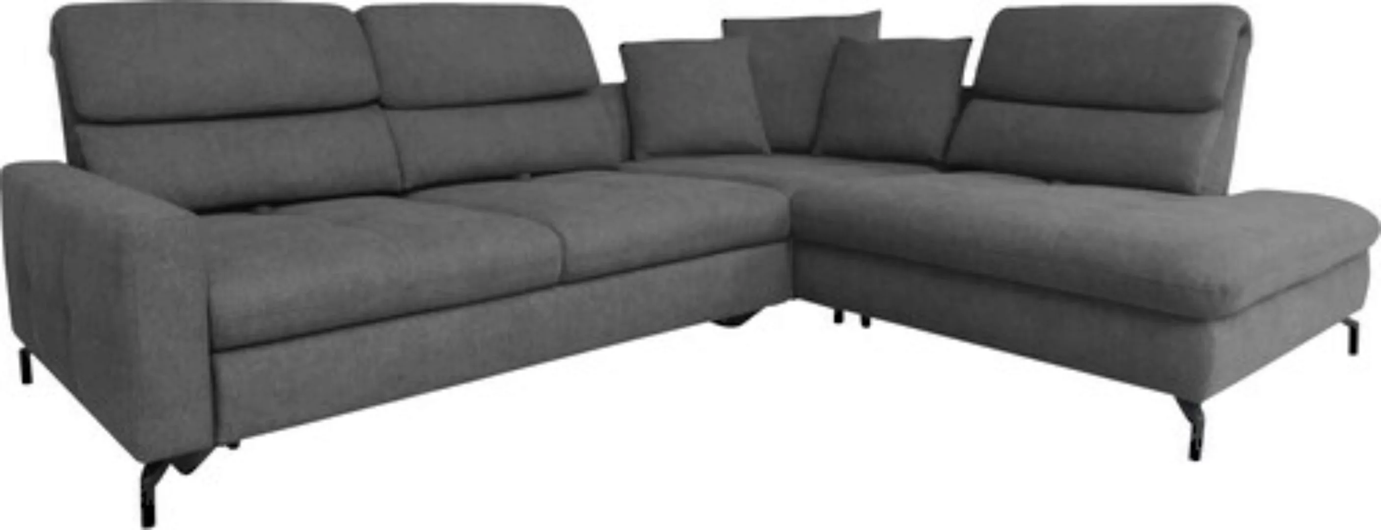 ADA trendline Ecksofa "Louis", Breite 260 cm, Rückenlehnenverstellung, wahl günstig online kaufen