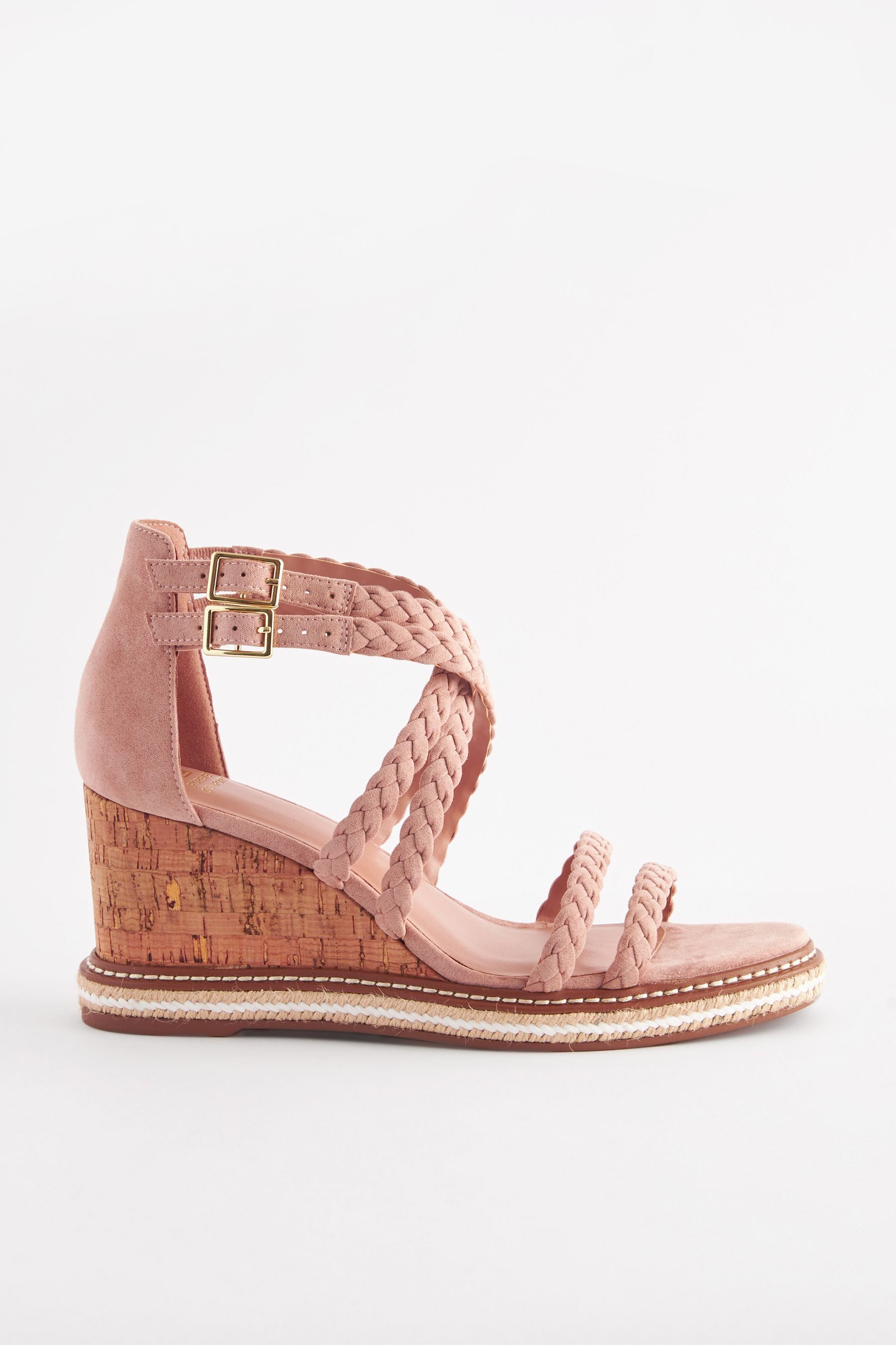 Next Forever Comfort® Kork-Keilabsatzsandalen Keilsandalette (1-tlg) günstig online kaufen