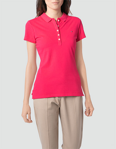 Tommy Hilfiger Damen Polo-Shirt WW0WW27947/TZR günstig online kaufen