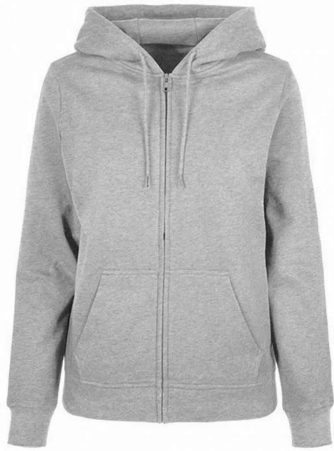 Build Your Brand Sweatjacke Ladies Basic Zip Hoody - Damen Kapuzen Sweatjac günstig online kaufen