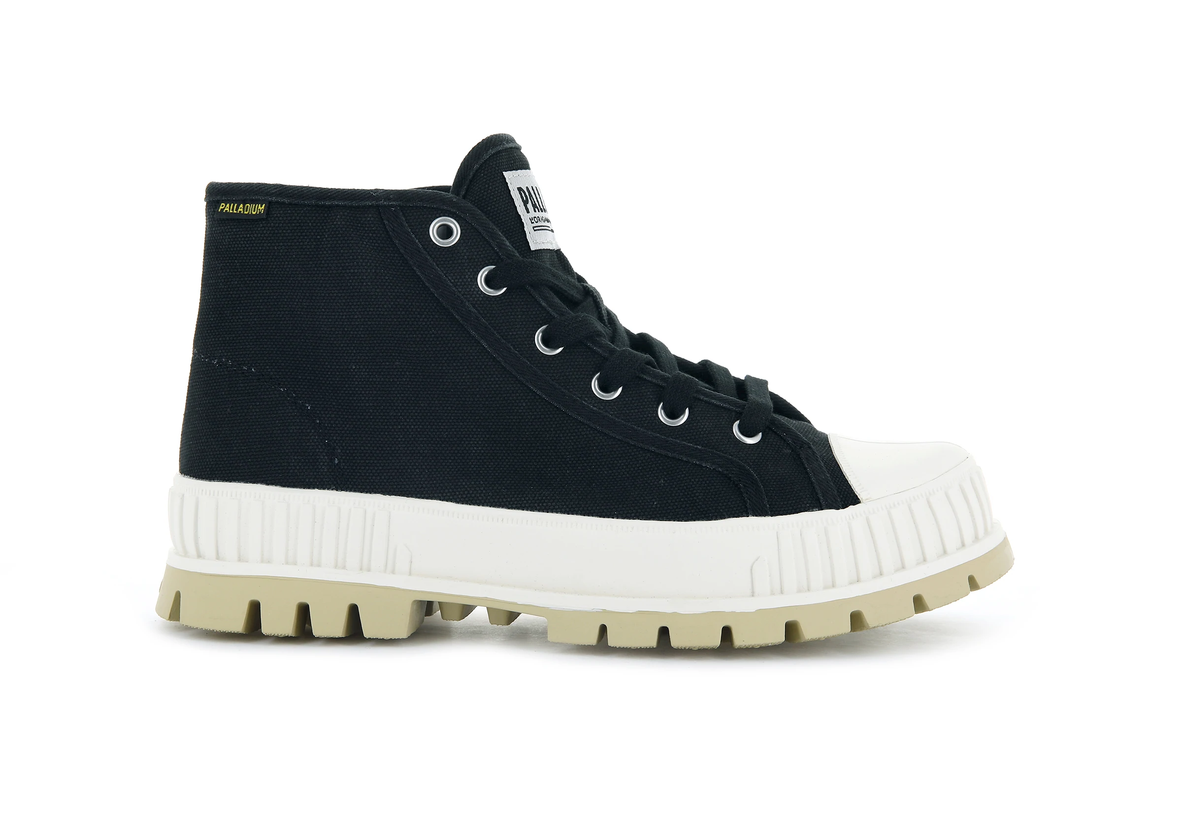 Palladium Boots Unisex PALLASHOCK MID OG BLACK/WHITE günstig online kaufen