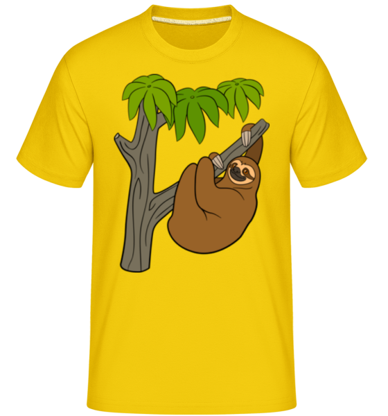Faultier Hängt Am Baum · Shirtinator Männer T-Shirt günstig online kaufen