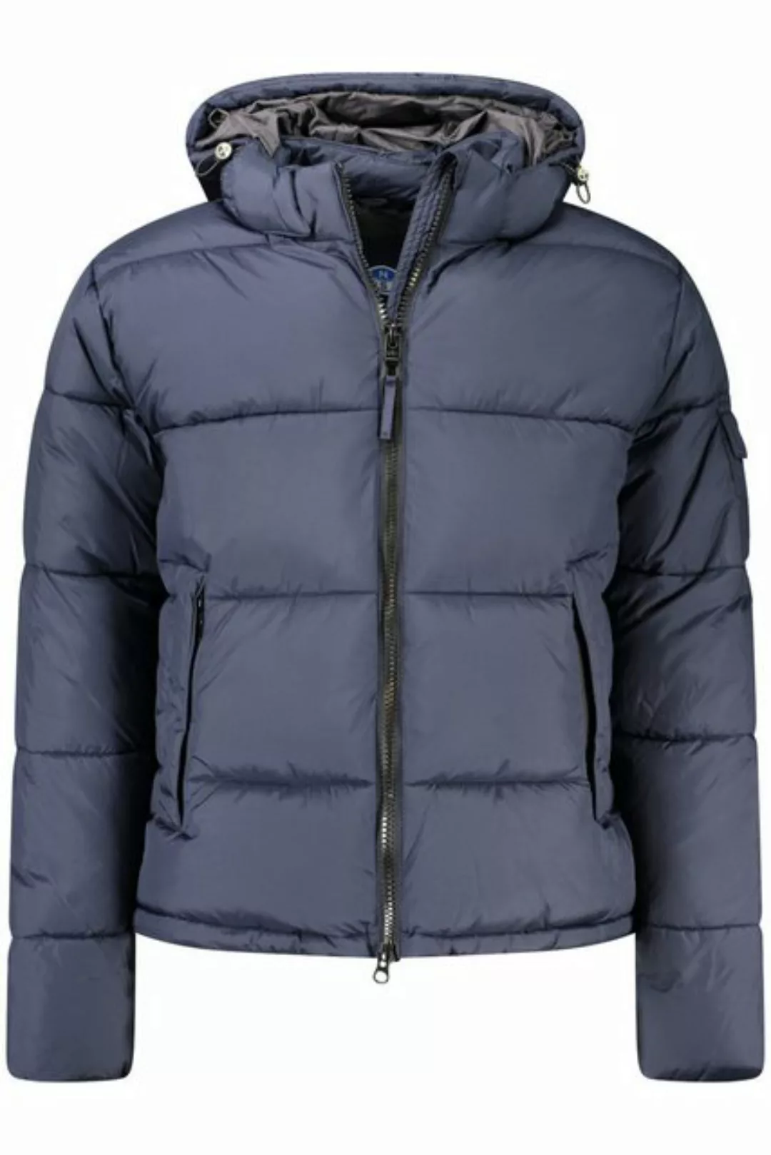 North Sails Outdoorjacke Herrenjacke Blau Langarm, Abnehmbare Kapuze & Viel günstig online kaufen