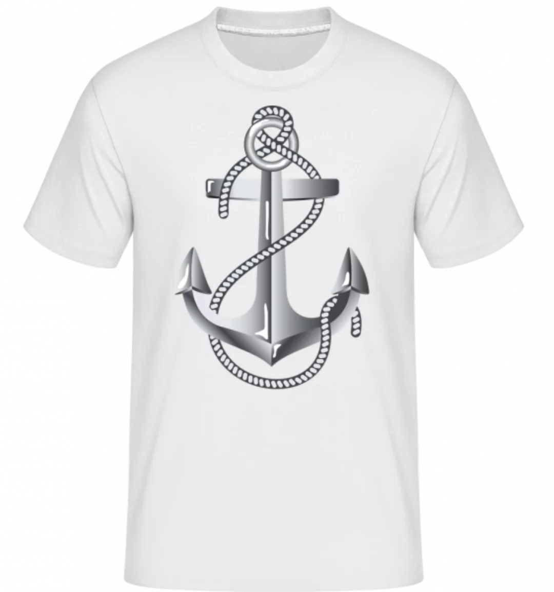 Anchor Rope Comic Silver · Shirtinator Männer T-Shirt günstig online kaufen