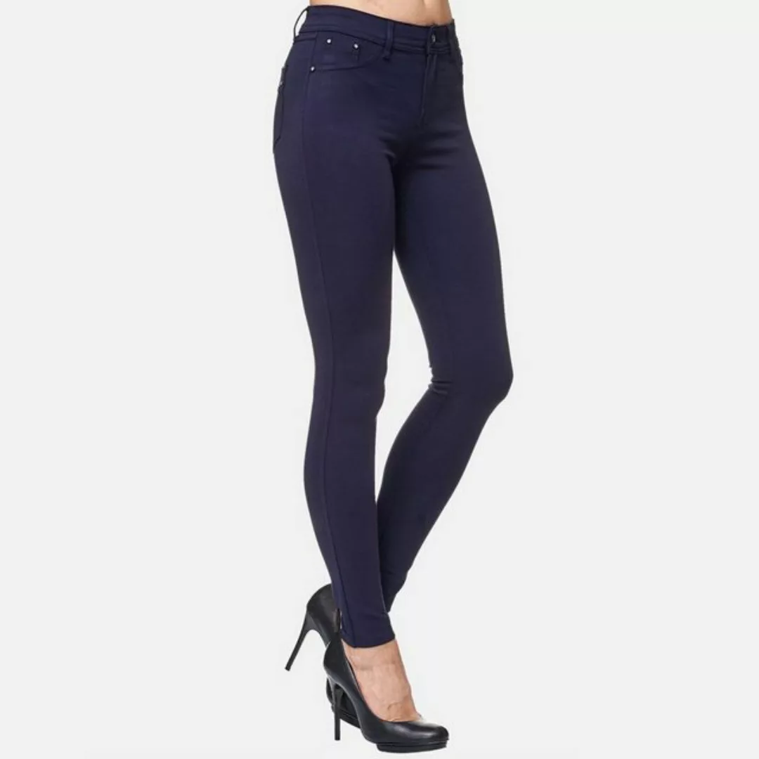 Elara Jeggings Elara Damen Stretch Hose Skinny Fit Jegging (1-tlg) günstig online kaufen