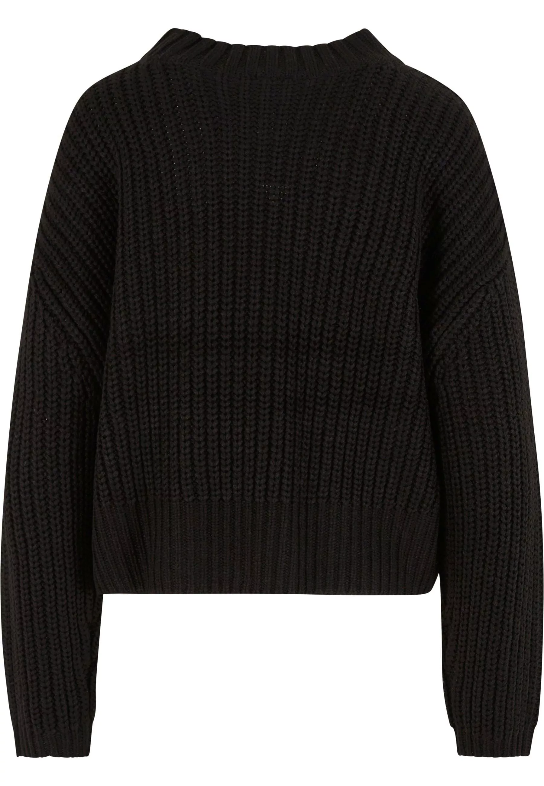 URBAN CLASSICS Rundhalspullover "Urban Classics Ladies Wide Basic Oversized günstig online kaufen