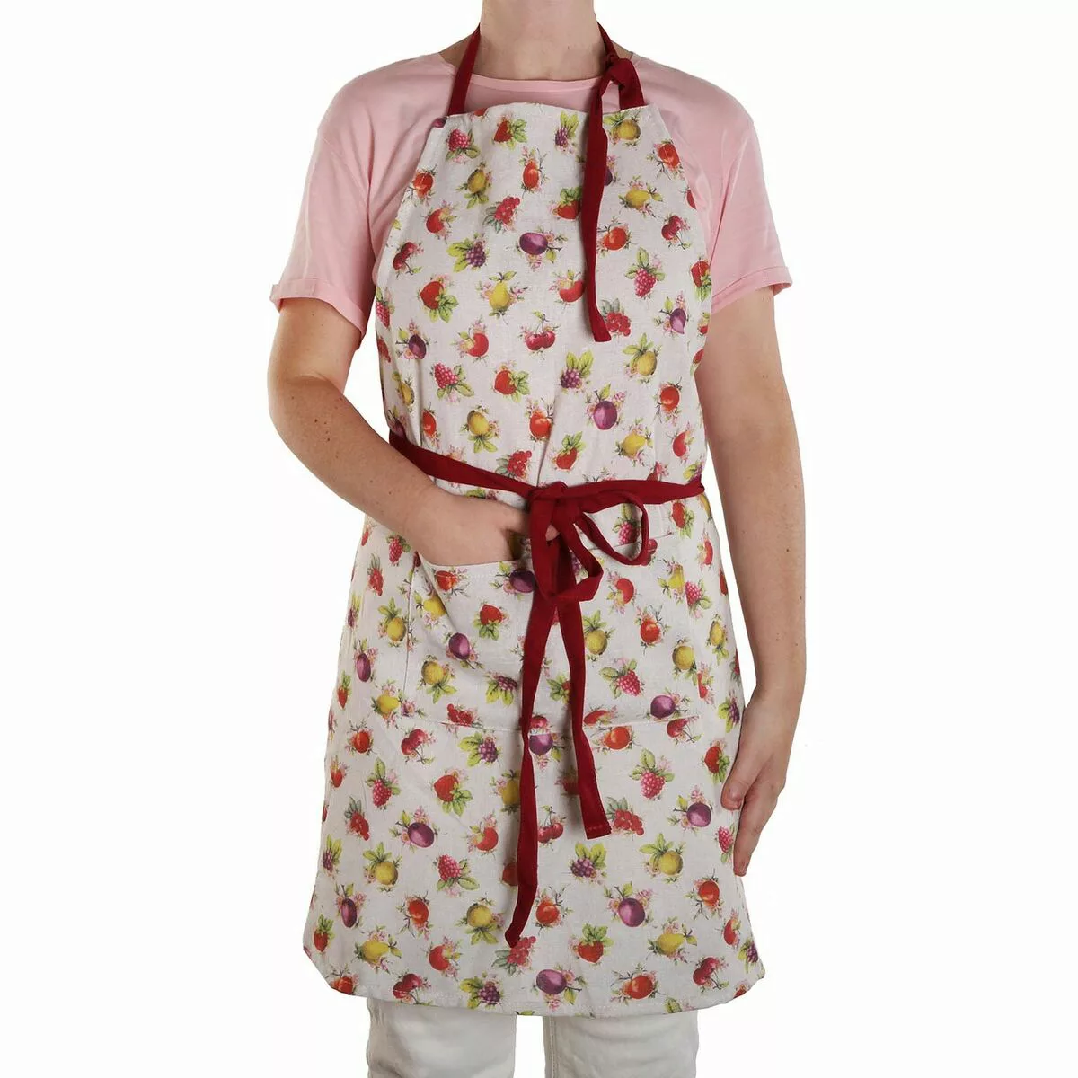 Schürze Versa Strawberry Polyester Baumwolle Nylon (80 X 70 Cm) günstig online kaufen