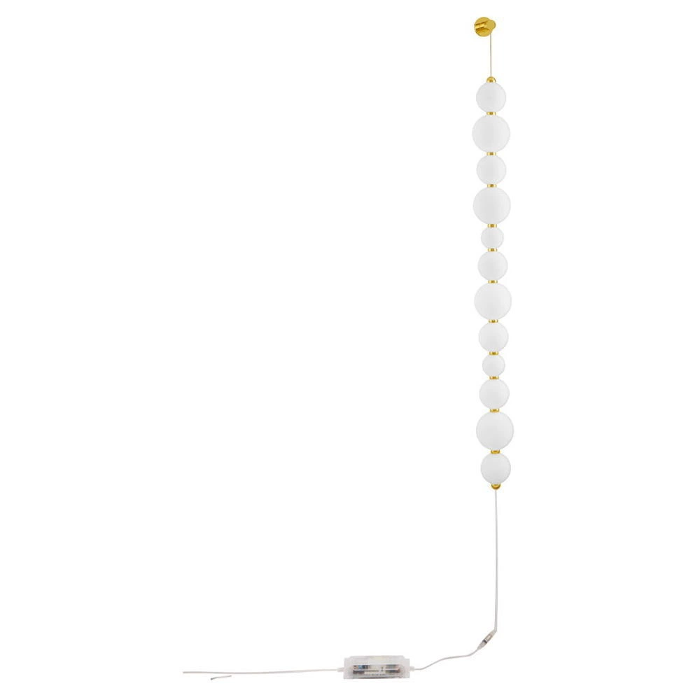 LED Wandleuchte Perla in Weiß und Gold 41W 3958lm günstig online kaufen