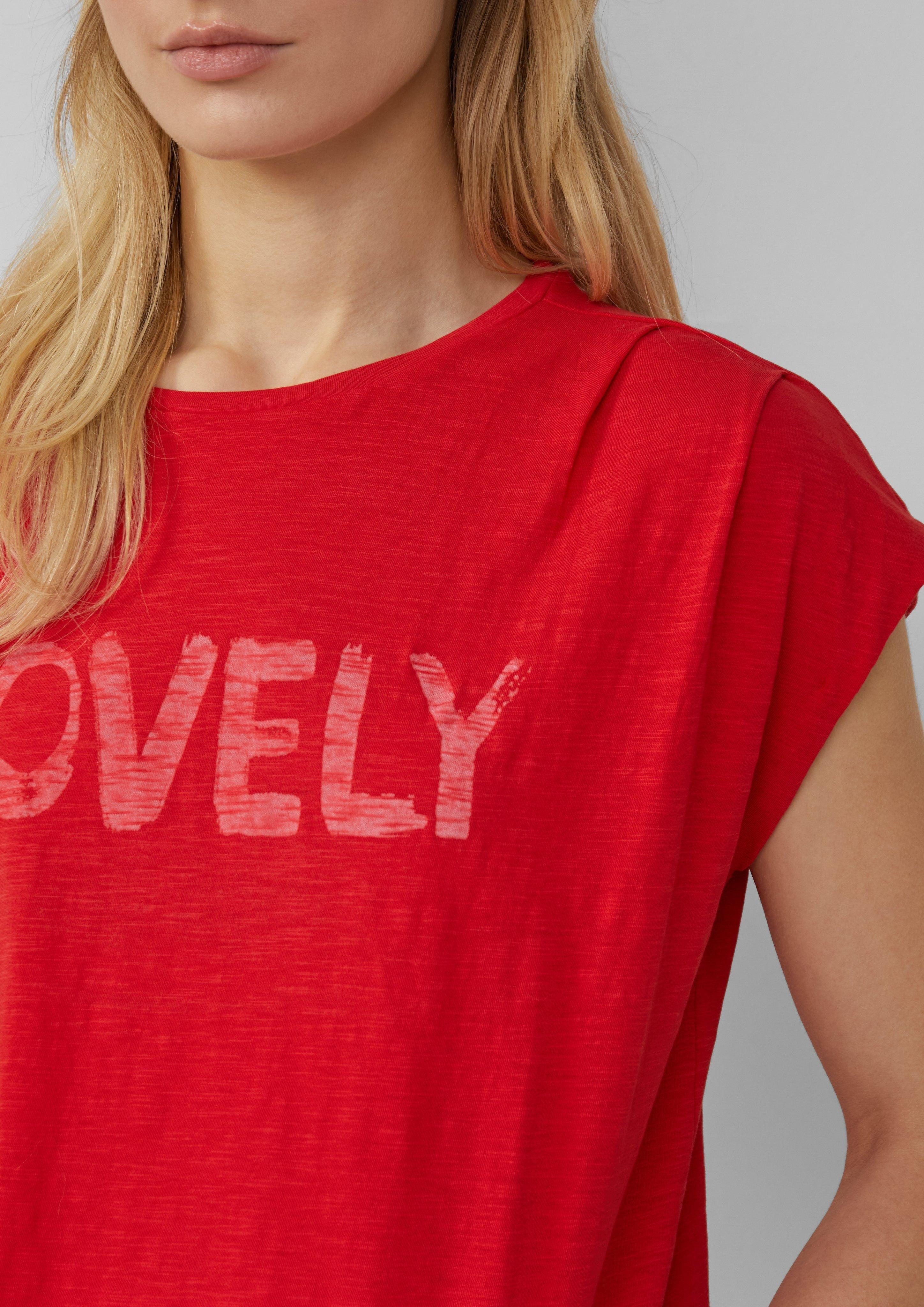 s.Oliver Shirttop Ärmelloses T-Shirt im Relaxed günstig online kaufen