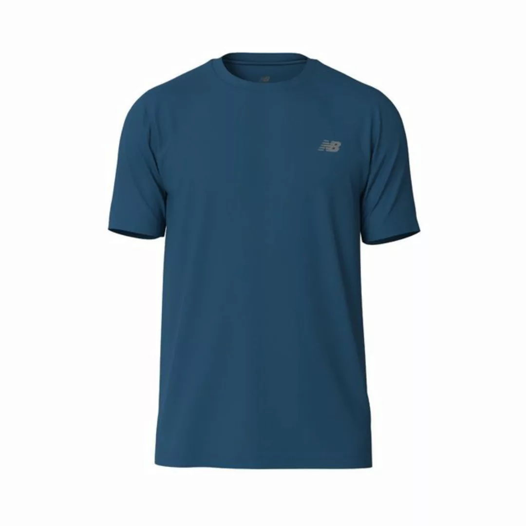 New Balance Laufshirt MENS RUNNING SS TOP mit Streifendesign günstig online kaufen