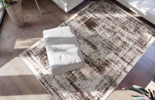 my home Teppich »Leonie«, rechteckig, 6 mm Höhe, Vintage, Wohnzimmer günstig online kaufen