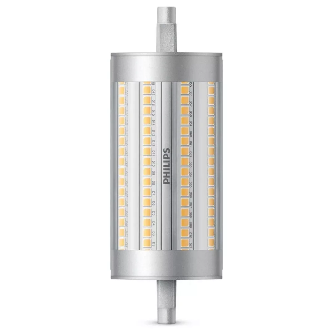 Philips LED Lampe ersetzt 150W, R7s Röhre R7s-118 mm, warmweiß, 2460 Lumen, günstig online kaufen