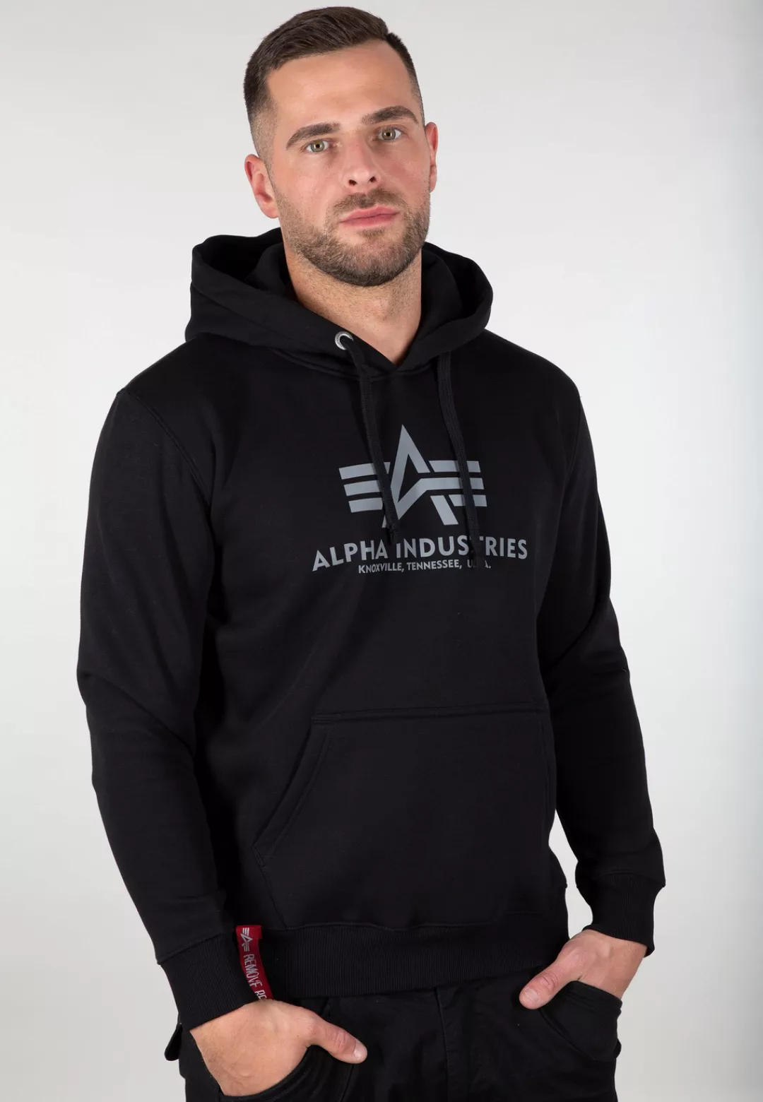 Alpha Industries Hoodie "Alpha Industries Men - Hoodies Basic Hoodie Refl. günstig online kaufen