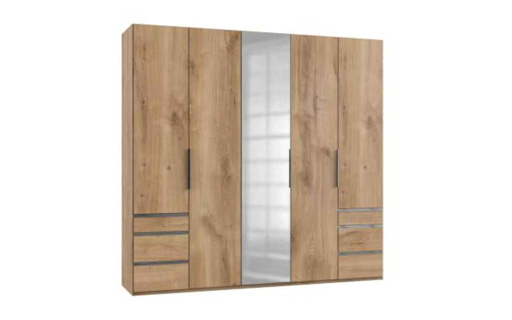 Schrank 250 cm breit mit Spiegel LEVEL36 A von WIMEX Braun günstig online kaufen