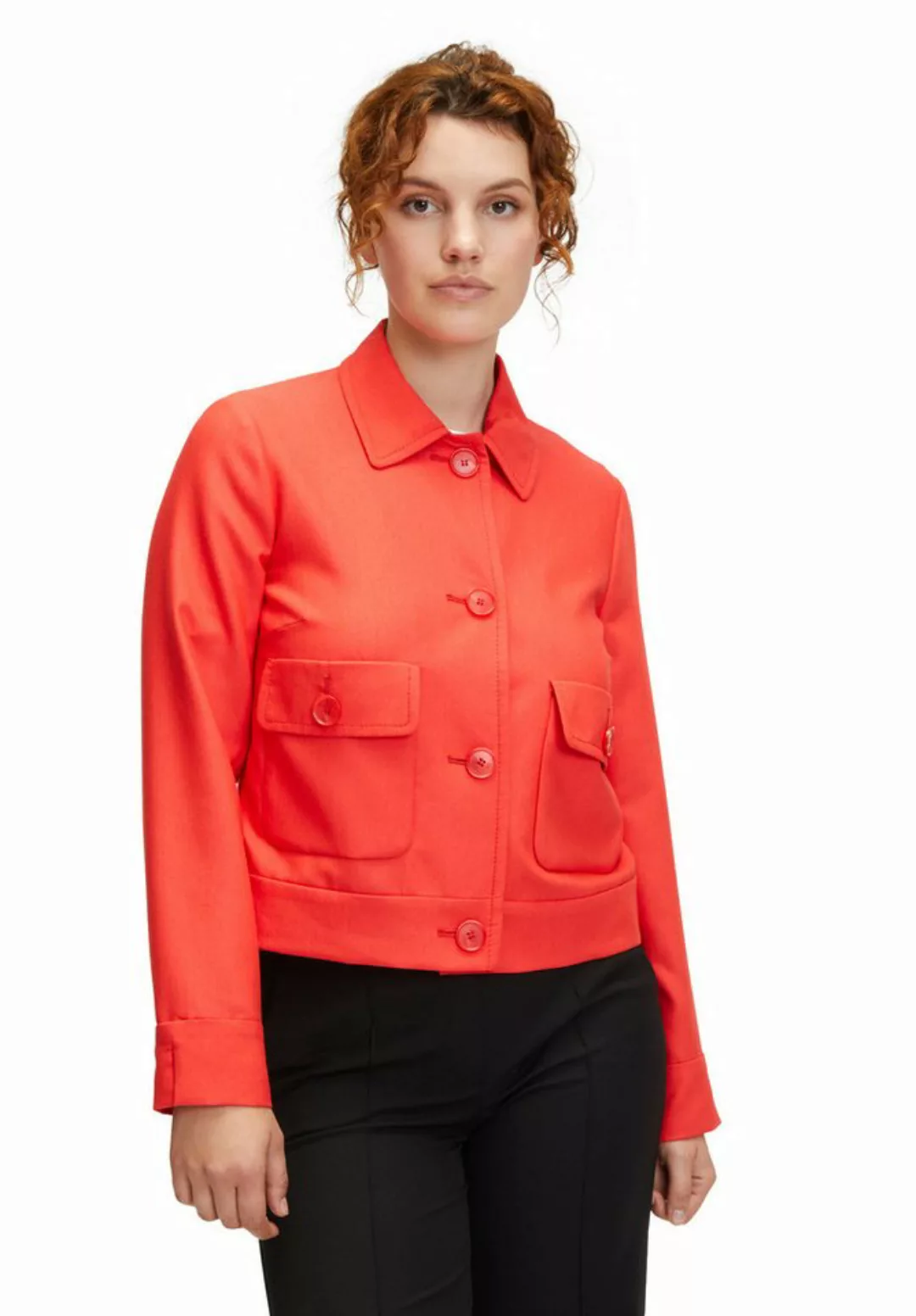 Betty Barclay Jackenblazer "Betty Barclay Blazer-Jacke mit aufgesetzten Tas günstig online kaufen