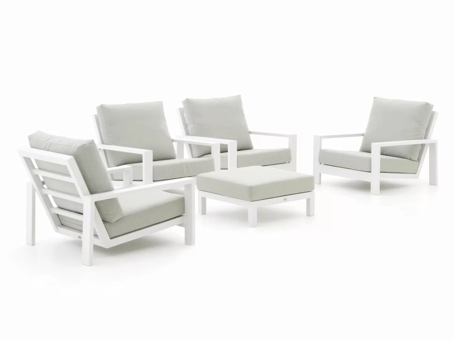 Bellagio Vezzano Sessel Lounge-Set 5-teilig günstig online kaufen