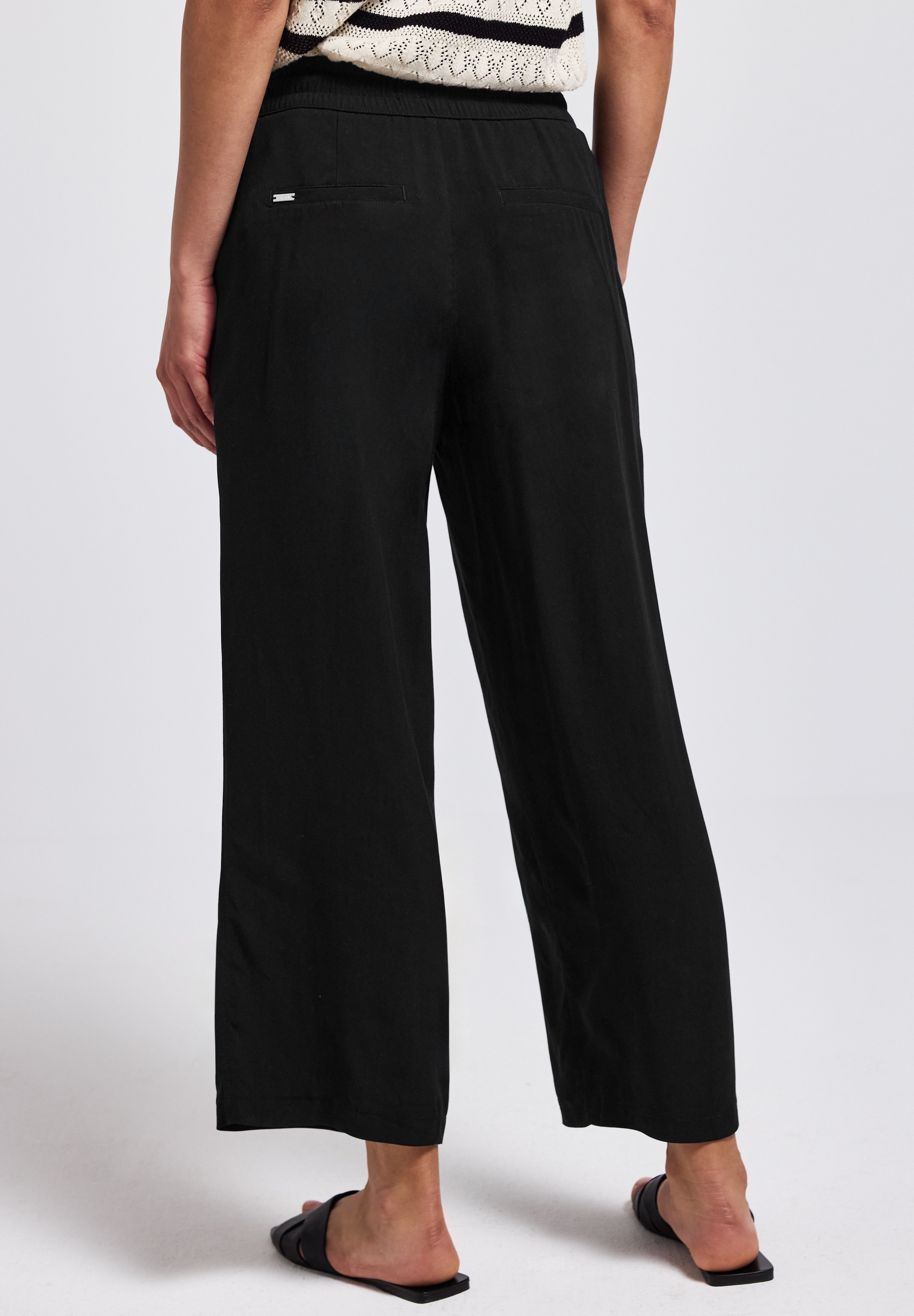 STREET ONE Stoffhose, High Waist günstig online kaufen