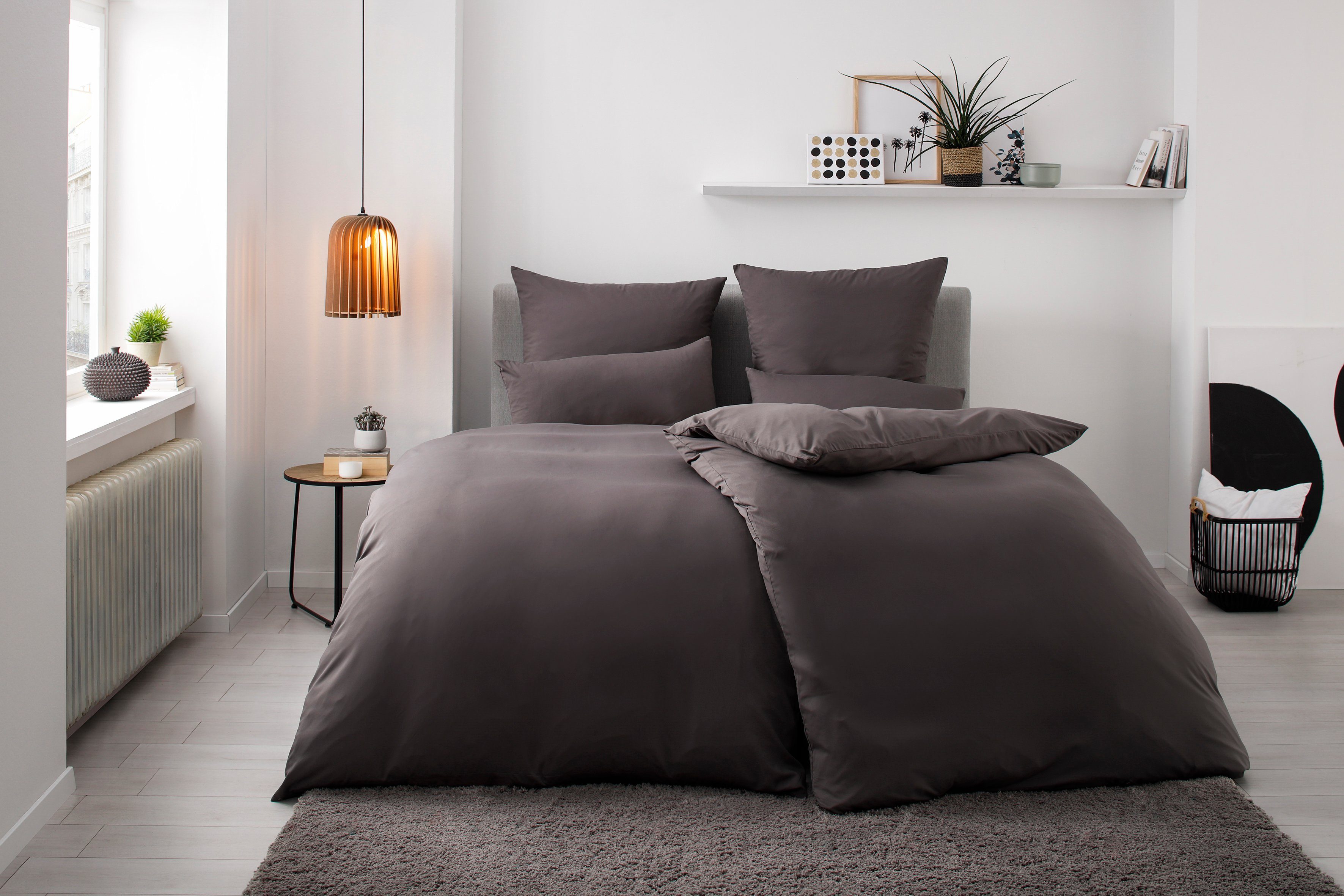 my home Bettwäsche Desner, Microfaser, 2 günstig online kaufen