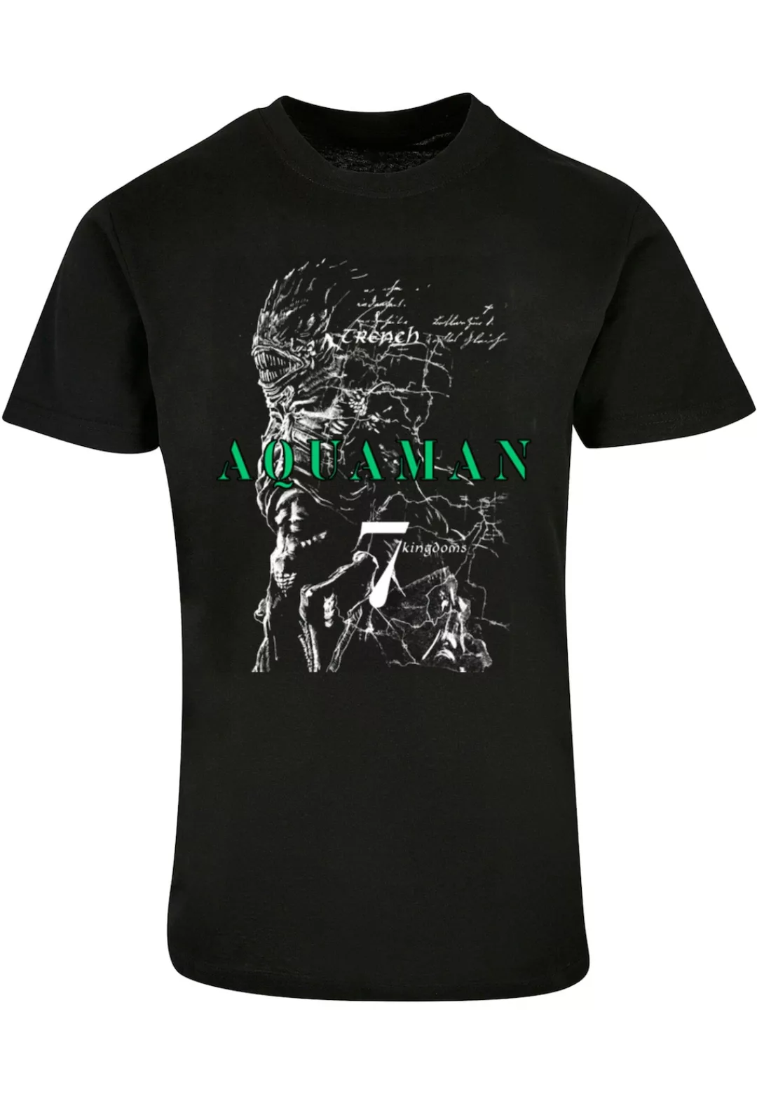 ABSOLUTE CULT T-Shirt "ABSOLUTE CULT Herren Aquaman - The Trench Sketch Bas günstig online kaufen