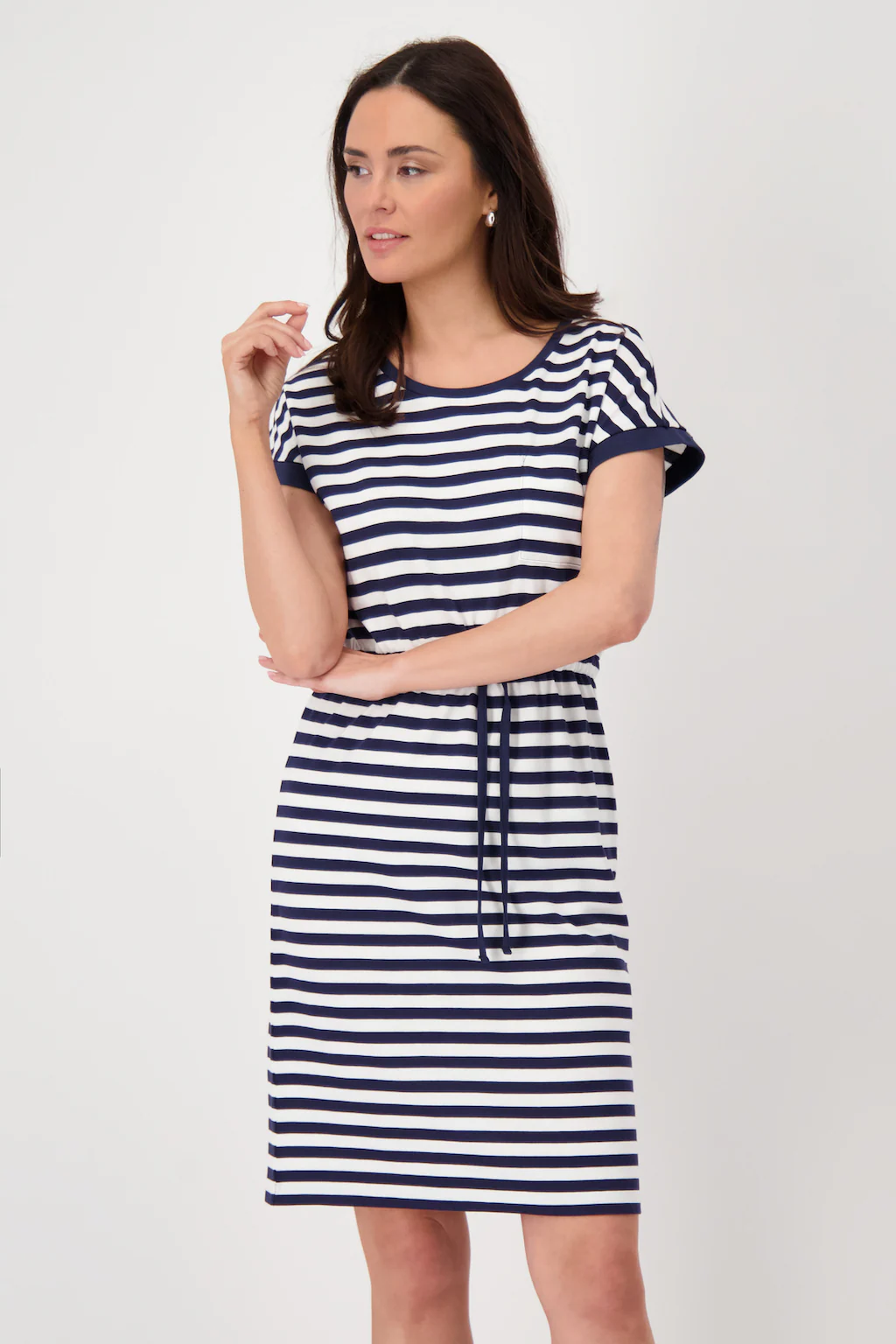 Monari Shirtkleid, mit Streifen günstig online kaufen